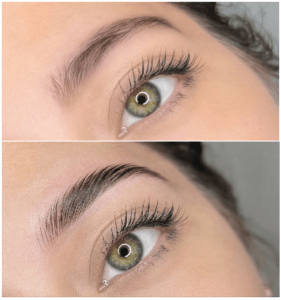 Brow Lamination at Threading and Beauty Studio